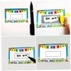 Gadpiparty 100-Sheet DIY Scratch-Off Stickers, Self-Adhesive Rectangular Reward Labels view 2