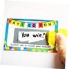 Gadpiparty 100-Sheet DIY Scratch-Off Stickers, Self-Adhesive Rectangular Reward Labels view 4