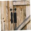 Gadpiparty 1-Piece Barn Door Handle and Latch Set for Garage and Wooden Doors view 4