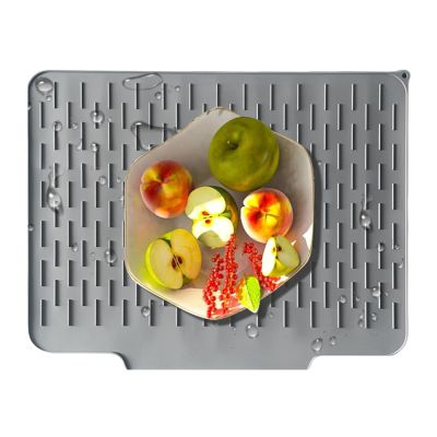Dish Drying Mat with Drainage Pad
