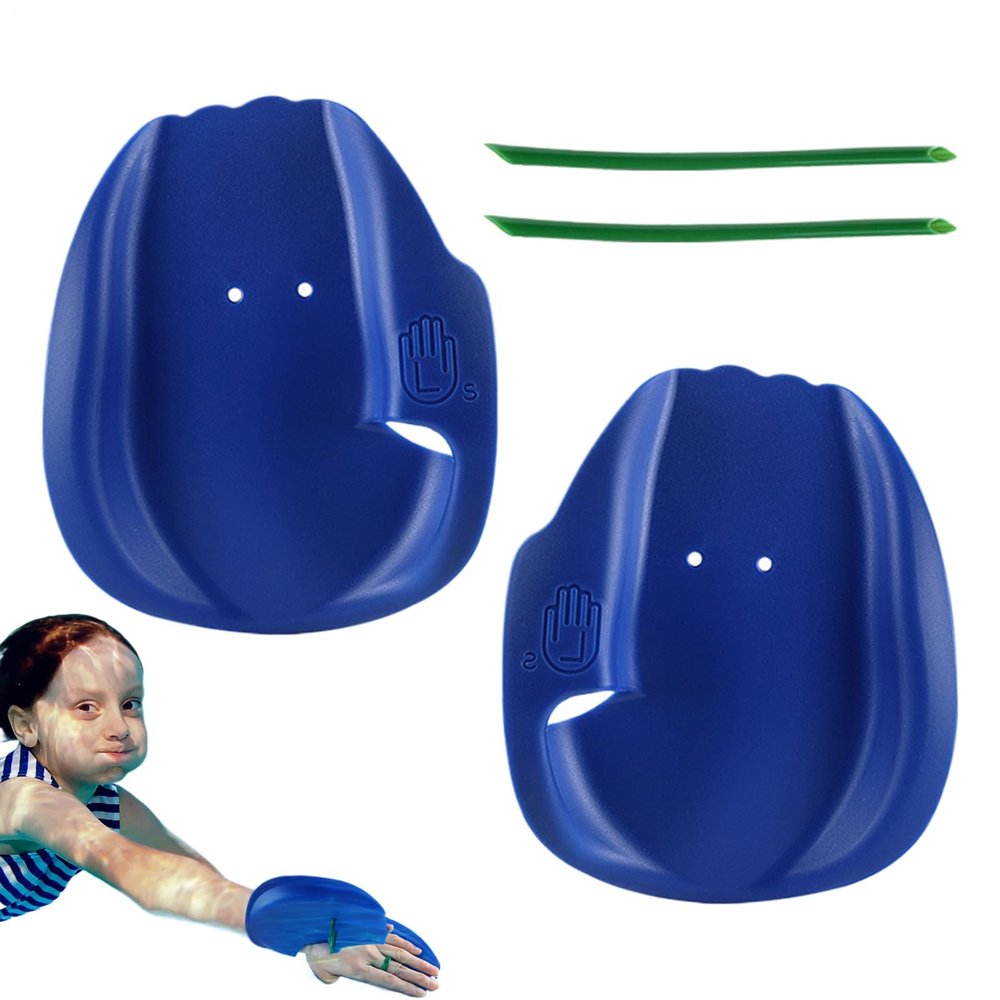 Zunetsutock PVC Swim Training Hand Paddles for Water Aerobics