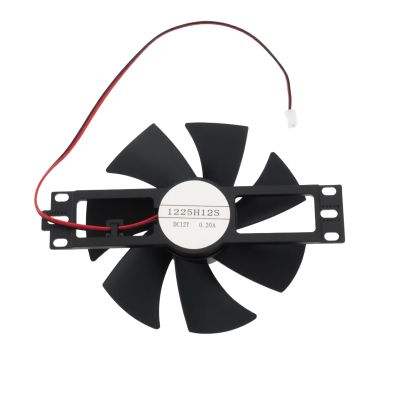 OTOTEC 1225H12S 2-Wire Cooling Fan, DC 12 V, 0.2 A, Compatible with Lianchuang Heater