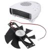 OTOTEC 1225H12S 2-Wire Cooling Fan, DC 12 V, 0.2 A, Compatible with Lianchuang Heater view 2