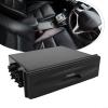 1-DIN Car Storage Drawer for Stereo Audio, ABS Material, Easy Installation view 4