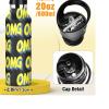 Amooorous Omg BPA-Free Leakproof Insulated Water Bottle with Handle, 590 ml, for Kids view 2