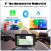 GOHHDL 5-Inch GPS CarPlay Screen for Motorcycles view 3