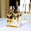 Personalized Acrylic Wedding Table Numbers with Stands, 10-Piece Set view 2