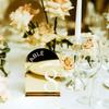 Personalized Acrylic Wedding Table Numbers with Stands, 10-Piece Set view 4
