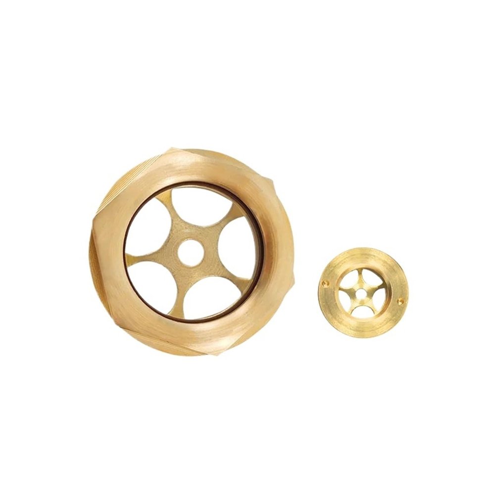 REIUAFWYGV 1 pc M27 x 1.5 Metric Male-Thread Brass Oil-Level Sight Glass Window