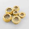 REIUAFWYGV 1 pc M27 x 1.5 Metric Male-Thread Brass Oil-Level Sight Glass Window view 3