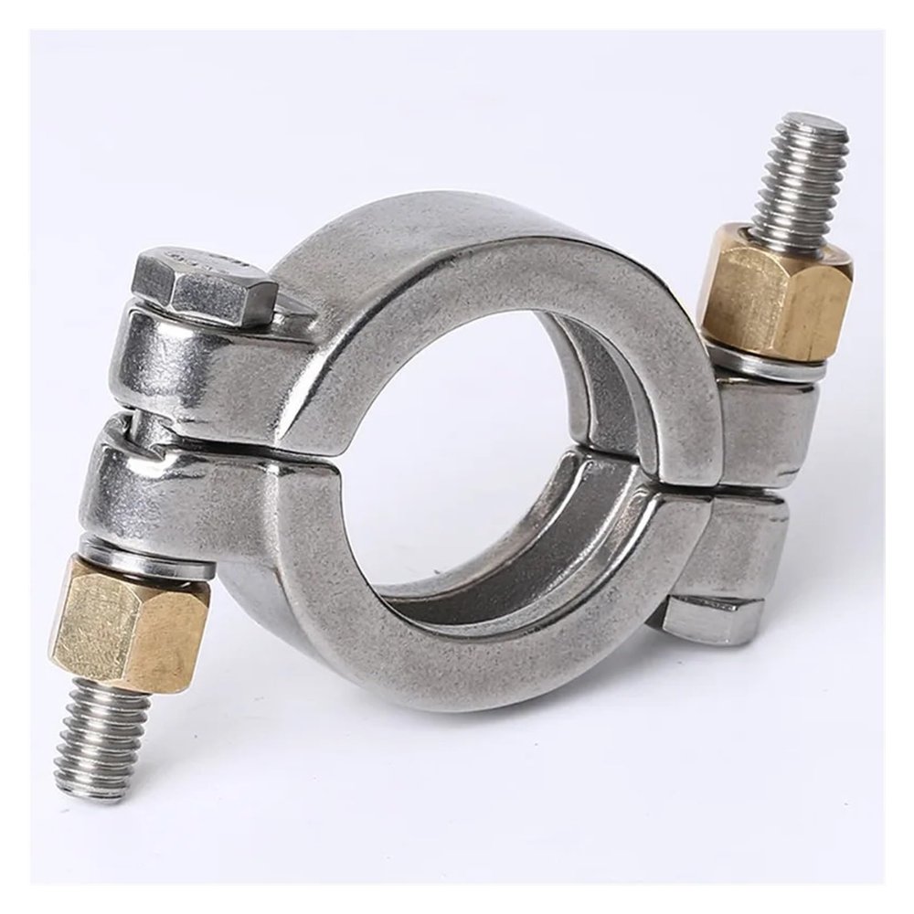 REIUAFWYGV K50.5 1", 1.25", 1.5" Stainless Steel 304 Tri-Clamp High-Pressure Clamp Tri-Fitting