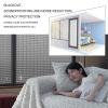 Blackout Window Film, 8 mm Aluminum Insulation Film with Suction Cups, 55 × 100 cm (21.7 × 39.4 in) view 4