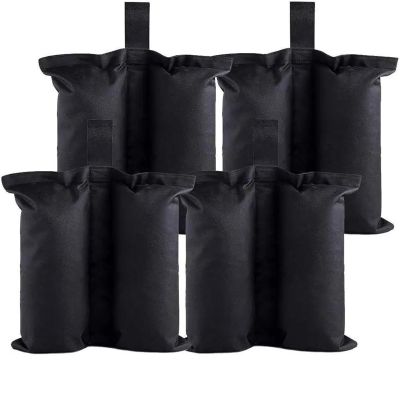 UJEDFHV Foldable Sandbag Tent Weights for Gazebos and Canopies, 4 Pieces