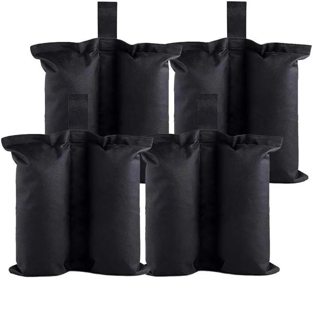 UJEDFHV Foldable Sandbag Tent Weights for Gazebos and Canopies, 4 Pieces