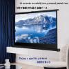 Portable Tabletop Projector Screen, 30/40/50 in., Retractable view 3
