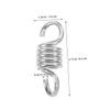 JOINPAYA 4-Piece Swing Spring Set for Hanging Chairs, Silver view 2