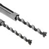 Square-Hole Drill Bits, 4-Piece Set, High-Precision Bearing Steel Woodworking Tools, 6 mm, 6.4 mm, 8 mm, 9.5 mm view 4
