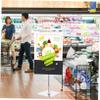 LAPYAPPE Adjustable Silver T-Shaped Tabletop Poster Holder view 3