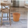 KAILIKETIY Woven Plastic Wastebasket in Country Style view 3