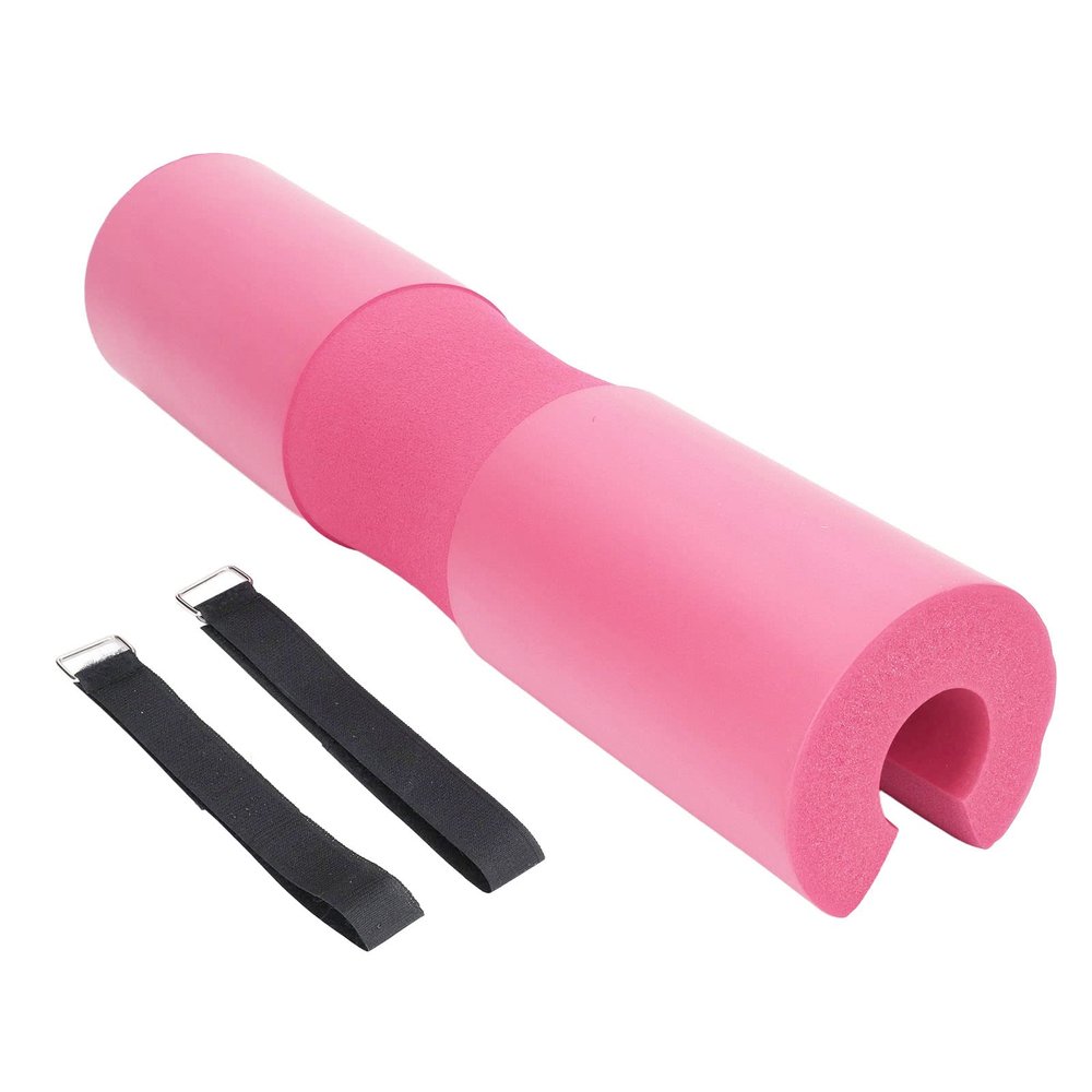 TOPINCN Squat Pad Barbell Shoulder Pad, Comfortable Protective Pad for Squats, Lunges and Hip Thrusts, Pink