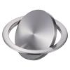 Built-In Stainless Steel Flip Lid for 17–20 cm Openings view 1
