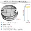Invisible Recessed Access Cover for Septic Tanks view 3