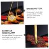 VICASKY Multipurpose Stainless Steel Grill Tongs with Non-Slip Handle, Random Color view 2