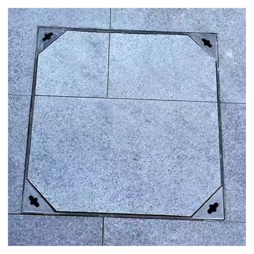 Heavy-Duty Concealed Manhole and Square Drainage Sump Cover