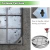 Heavy-Duty Concealed Manhole and Square Drainage Sump Cover view 3