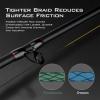 JBJYGSG 8X Braided Fishing Line, 300M/500M/1000M, 8-Strand Multifilament PE Line for Carp Fishing, Wire for DIY Crafts, 8X-Camo Aqua, 500M, 1.5-30LB view 4