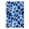 Mnsruu Spiral Notebook with Blue Giraffe Pattern, Hardcover, College-Ruled, A5 view 1