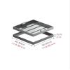 Generic Recessed Manhole Cover with Base, Square Drain Cover, 21.7 x 21.7 x 2 in view 2