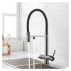 Gold Dual-Spout Kitchen Water Filter Faucet view 2