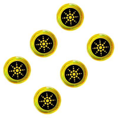 6 Therapy Radiation Shield Stickers for Phones and Electronics