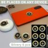 6 Therapy Radiation Shield Stickers for Phones and Electronics view 2