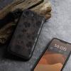 Carveit Phone Case for iPhone 16e / 17e, Dark Wood Hop Vines view 3