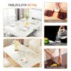 Transparent Table Cover, 2 mm Thick, Waterproof PVC Tablecloth, Leakproof, Wipe-Clean, Rectangular (90 x 160 cm) view 3