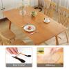 Transparent Table Cover, 2 mm Thick, Waterproof PVC Tablecloth, Leakproof, Wipe-Clean, Rectangular (90 x 160 cm) view 4