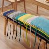 JHSDHYD Bench Seat Cushion, Solid Corduroy Sponge Long Bench Cushion, Soft Thickened Wooden Sofa Seat Cushion for Winter, Brown, 35 x 180 cm view 2