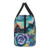 LRHCNZDCP Insulated Lunch Bag with Colorful Succulent Print view 4