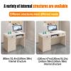 FENGZEQUAN Reception Desk, Modern Minimalist Counter with Privacy Screen, A15, 150 cm/59 in view 3