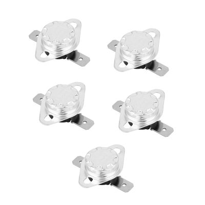 Spacnana KSD301 Thermostat Switch, 250 V 15 A, 80°C, 5-Pack