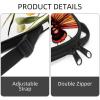 VAPOKF Spring Dragonflies Daisy Tennis Racket Bag, Holds Up to 2 Rackets view 3