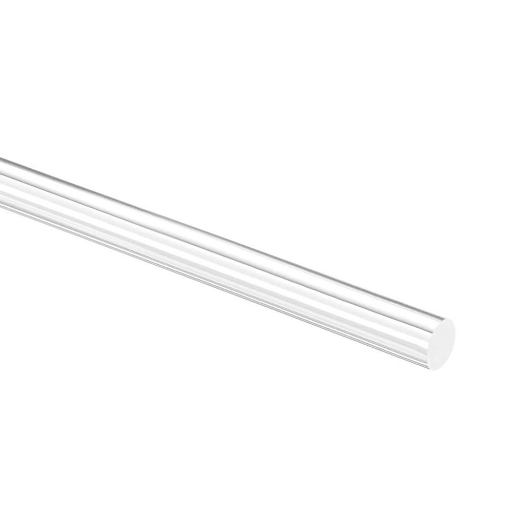 NUZBCPETR Solid Acrylic Round Rod, 500 mm Long, 60–80 mm Diameter, for Model Making and DIY Projects (70 mm Diameter)