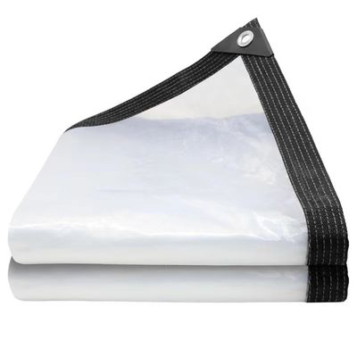 Durable, Waterproof, Transparent Tarp, 2 x 4.5 m, 2.5 x 4.5 m, and 2.5 x 6 m