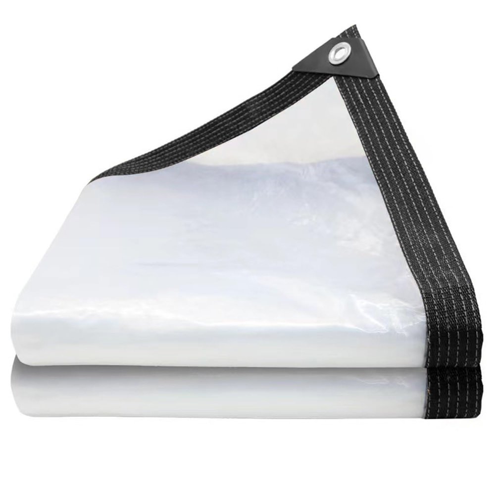 Durable, Waterproof, Transparent Tarp, 2 x 4.5 m, 2.5 x 4.5 m, and 2.5 x 6 m