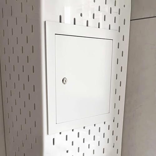 Metal Access Panel for Pipes and Cables, 8x10 to 24x30 in, Wall/Ceiling Inspection Door, Electrical Access Hatch (15x20 cm/6x8 in)