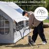 SULQING Inflatable 6–8 Person Family Tent with Stove Jack and Pump view 4