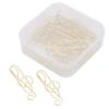 Watris Veiyi 20-Piece Gold Musical Note Paper Clips view 3
