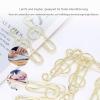 Watris Veiyi 20-Piece Gold Musical Note Paper Clips view 4